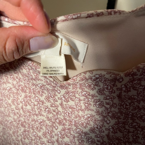 Monteau Dress - lilac floral juniors size L - Picture 7 of 7